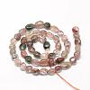 Natural Rutilated Quartz Beads Strands G-R445-6x8-38-2