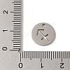 Non-Tarnish 201 Stainless Steel Charms STAS-E217-10P-12-3