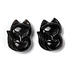 Natural Obsidian Pendants G-G660-03-1
