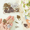30Pcs 3 Colors Alloy Toggle Clasps FIND-SP0001-55-3