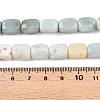 Natural Flower Amazonite Beads Strands G-T138-89-5