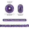  2 Strands Natural Amethyst Beads Strands G-NB0004-92-2