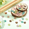 60Pcs 6 Colors Acrylic Pendants PALLOY-YW00167-4