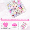 2 Strands Macaron Color Natural Shell Beads Strands SHEL-SC0001-88B-2