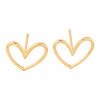 Brass Stud Earrings KK-S348-124-1