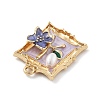 Alloy Enamel Pendants FIND-G089-02G-02-2