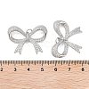 Rack Plating Brass Micro Pave Cubic Zirconia Pendants KK-A205-02P-3