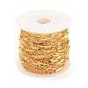 Brass Rectangle Link Chains CHC-K015-01G-2