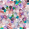 200Pcs 10 Colors Crackle Glass Beads Strands GLAA-TA0003-31C-4