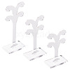 1 Set Acrylic Earring Display Tower Set EDIS-TA0001-003C-1