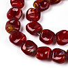 Handmade Milleflori Glass Beads Strands LAMP-M018-01A-08-2