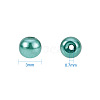   Eco-Friendly Dyed Glass Pearl Round Beads HY-PH0001-3mm-RB118-2