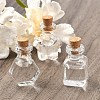 10Pcs 5 Styles Clear Glass Bottle for Bead Containers AJEW-YW0001-47-2