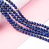 Natural Lapis Lazuli Beads Strands X-G-F561-5mm-G-4