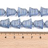 Czech Pressed Glass Beads GLAA-I061-37-4