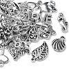 30Pcs 30 Style Tibetan Style Alloy Charms TIBE-YW0001-04-2