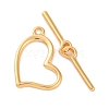 Rack Plating Eco-Friendly Brass Toggle Clasps KK-S403-15G-2