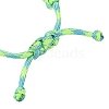 5Pcs 7 Inner Cores Polyester & Spandex Cord Braided Bracelets for Men Women BJEW-JB12571-6