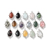 Natural & Synthetic Mixed Stone Connector Charms G-G012-05P-B-1