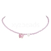 Glass Seed Bead Necklaces NJEW-JN04763-5