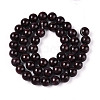 Dyed Natural Mashan Jade Round Beads Strands G-T139-8mm-67I-3