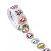 8 Patterns Paper Cartoon Sticker Rolls X-STIC-E001-16-3