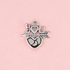 Valentine's Day Tibetan Style Alloy Pendants FIND-CJC0019-25F-1