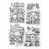 Halloween PVC Plastic Clear Stamps DIY-WH0631-0135-8