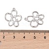 Glass Rhinestone Pendants KK-N254-62P-3