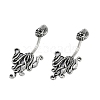 Octopus 316 Surgical Stainless Steel Belly Button Rings/Earrings EJEW-G416-07AS-4