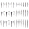 36Pcs 6 Styles 201/304 Stainless Steel Pendants STAS-DC0017-32-1