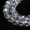 Electroplate Transparent Glass Beads Strands LS-EGLA-A035-T8mm-A19-3
