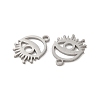 304 Stainless Steel Charms STAS-J042-09P-2
