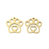 Ion Plating(IP) 201 Stainless Steel Pendants STAS-A090-27G-1