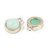 Natural Chrysoprase Pendants G-K372-03G-06-2