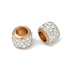 Alloy Rhinestone Clay Pave Beads ALRI-D300-01G-01-2