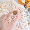  200Pcs Large Hole Pearl Beads PEAR-NB0002-37-3