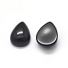 Natural Obsidian Cabochons G-O175-22-10-2