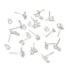 2 Pairs Alloy Stud Earrings for Women EJEW-FS0001-27B-3