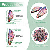 Transparent Resin Wing Pendants Set RESI-TAC0021-01C-3