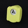 Random Single Color or Random Mixed Color Mini Plastic Craft Paper Punch Sets for Scrapbooking & Paper Crafts LS-AJEW-L051-17-2