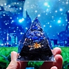 Orgonite Pyramid Resin Display Decorations TREE-PW0001-63B-4