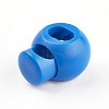 Plastic Iron Spring Cord Locks LS-X-FIND-WH0017-06-2