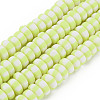 Handmade Polymer Clay Beads Strands CLAY-N008-042J-1