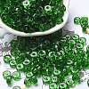 Transparent Colours Glass Seed Beads SEED-E001-T3x6mm-01-1