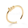 Constellation/Zodiac Sign Brass Cuff Rings RJEW-O042-06G-G-2