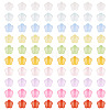 100Pcs 10 Colors Transparent Acrylic Beads TACR-TA0001-44-2