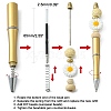 Plastic Beadable Pens X-AJEW-L082-A07-2