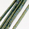 Electroplate Non-magnetic Synthetic Hematite Beads Strands G-J174-3x3mm-06-1