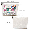 Custom Polycotton Canvas Stroage Bags ABAG-WH0029-109-2